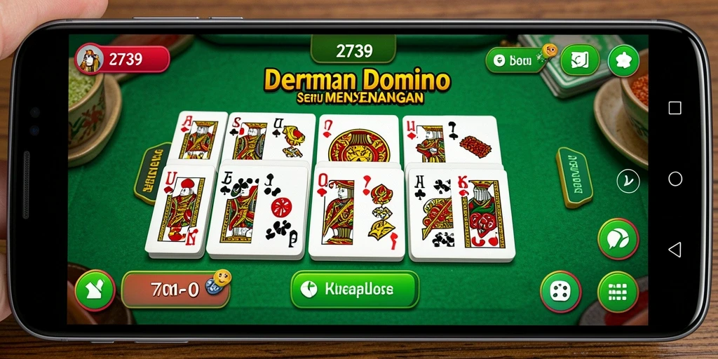 Tampilan menarik dari gameplay Domino di 2739.