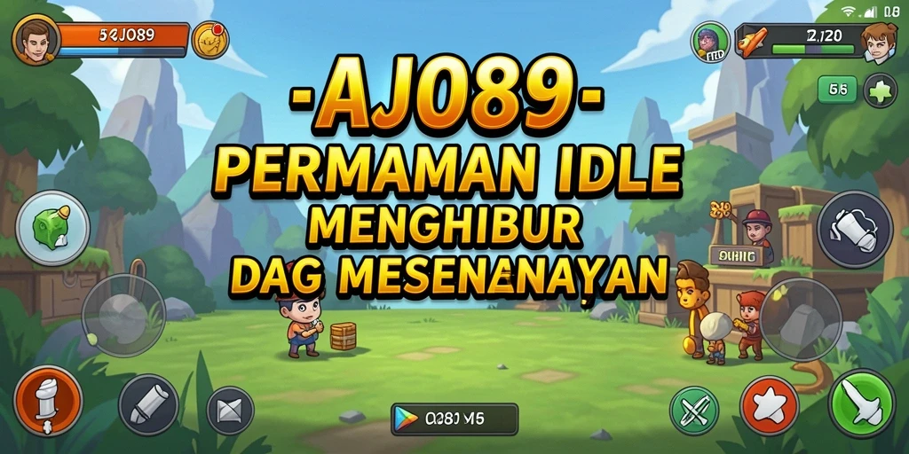 Tampilan gameplay AJO89 yang menarik dan penuh warna.