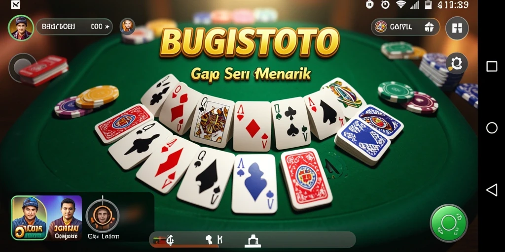 Screenshot utama game Gaple dengan gameplay seru dan menarik.