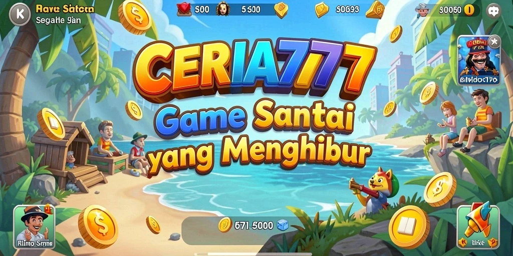 Tangkapan layar dari gameplay CERIA777 yang penuh keseruan dan hiburan.