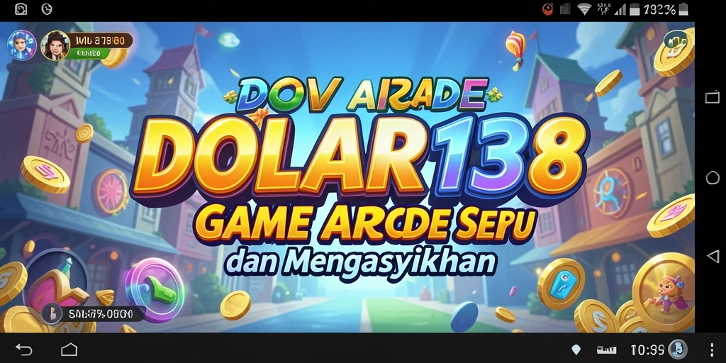 Screenshot utama DOLAR138 menampilkan gameplay Arcade yang seru dan menantang.