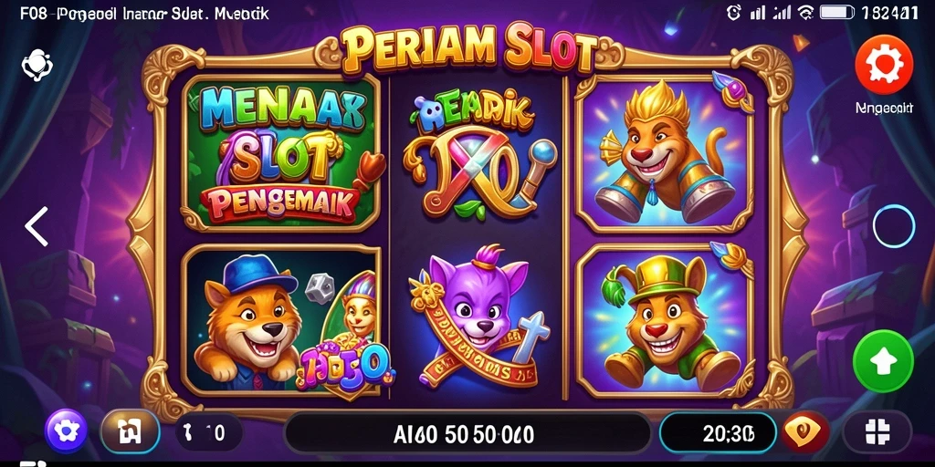 Screenshot utama F08 menampilkan gameplay slot yang seru dan menegangkan.