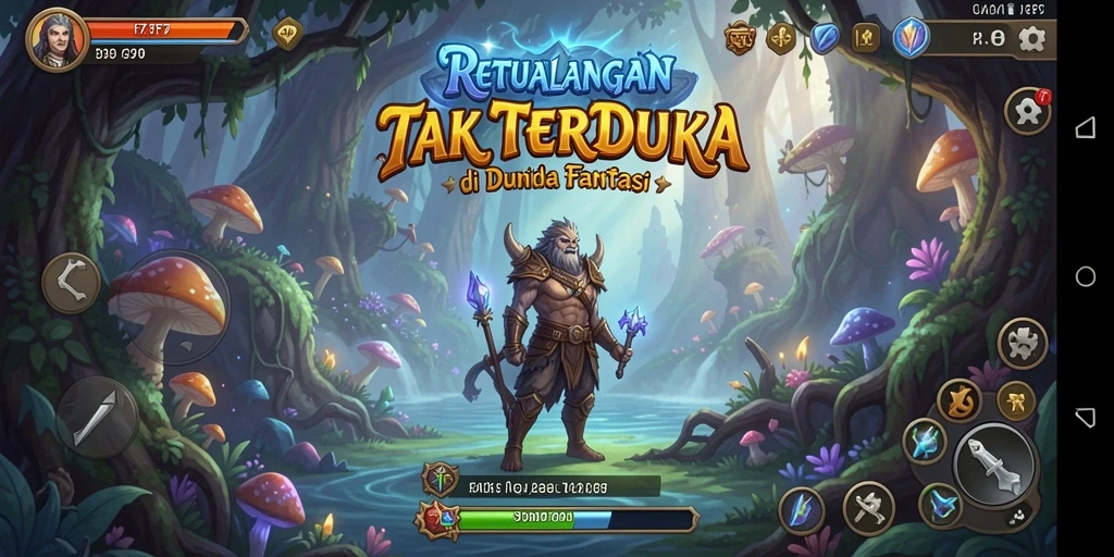 Screenshot gameplay F7F7 menampilkan aksi petualangan yang mendebarkan.