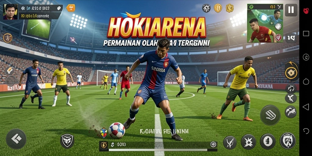 Tampilan gameplay HOKIARENA yang mendebarkan dan kompetitif.