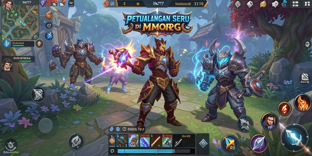 Gameplay INA777 yang seru dan penuh petualangan di dunia MMORPG.