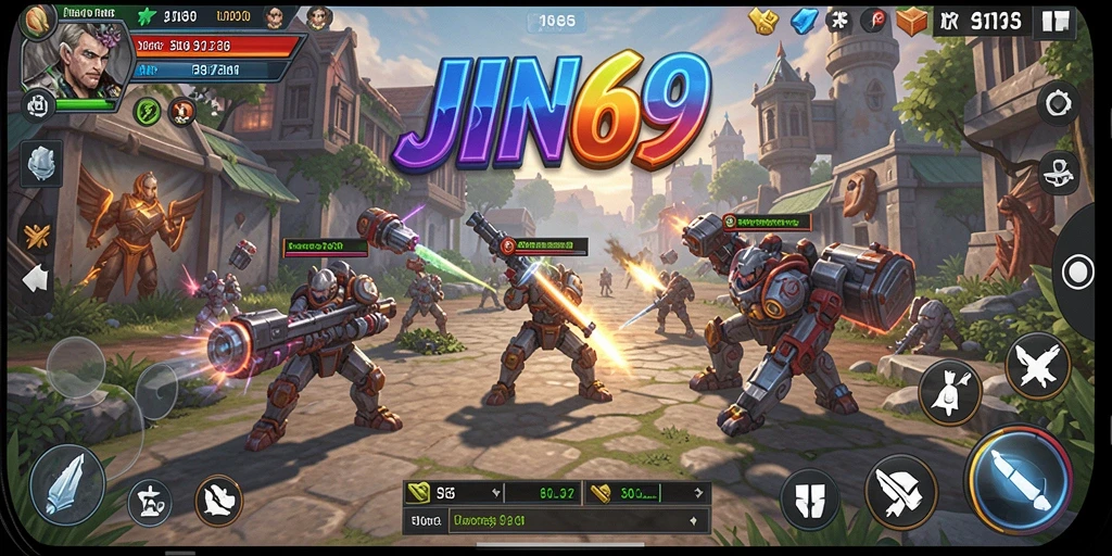 Tangkapan layar gameplay JIN69 yang menampilkan strategi menarik.