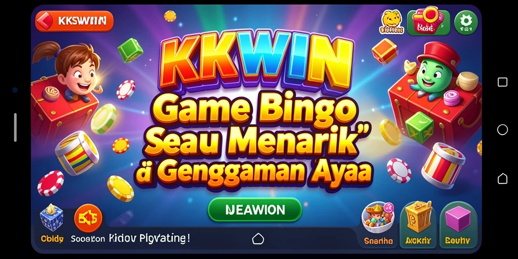 Screenshot permainan menunjukkan keseruan bermain Bingo di KKWIN.
