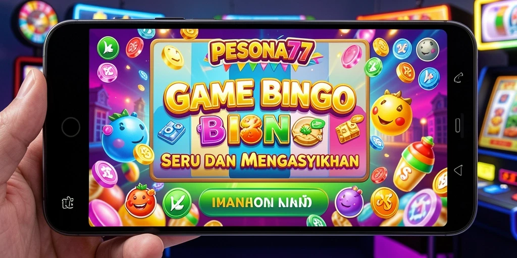 Tampilan seru gameplay Bingo di PESONA77.