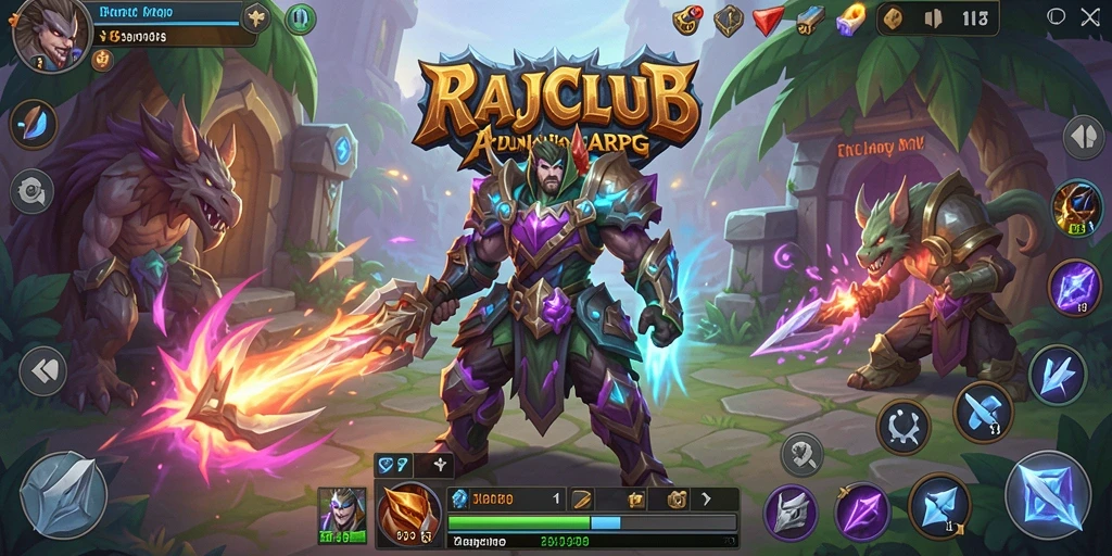 Tampilan menarik dari gameplay RAJACLUB dengan aksi seru di dunia fantasi.