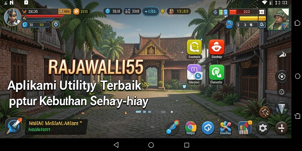 Screenshot utama RAJAWALI55 menampilkan fitur pengingat yang efisien.