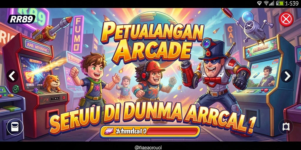 Tampilan gameplay menarik dari RR89 yang memikat para pemain.