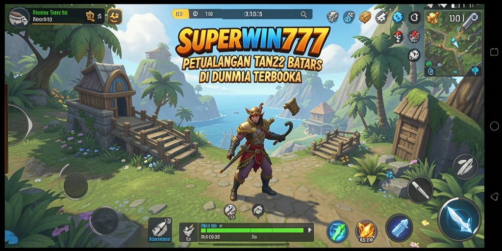 Tangkapan layar <strong>SUPERWIN777</strong> menunjukkan keindahan dunia terbuka yang menakjubkan.