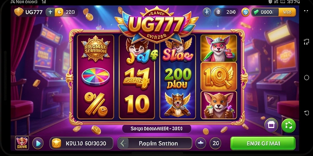 Tampilan gameplay Slot yang menarik di UG777.